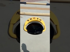 Vehicle Portable Parking Lot Barrier Lock 304 Steel APP Operated USB Bluetooth